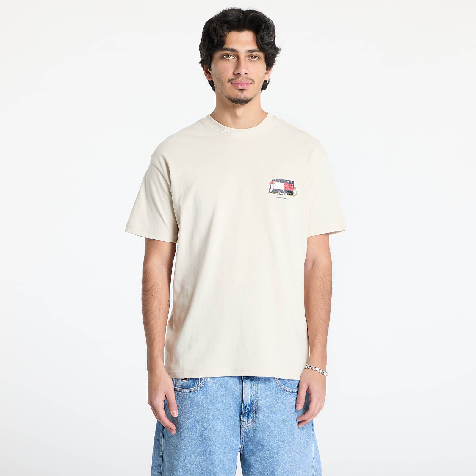 T-shirt Tommy Jeans Rlx Novelty 1 Tee S - Tommy Hilfiger - Modalova