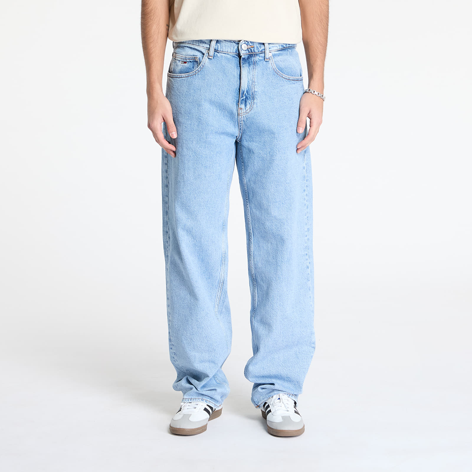 Vaqueros para hombre Tommy Jeans Jaimie Relaxed Straight Jeans Denim