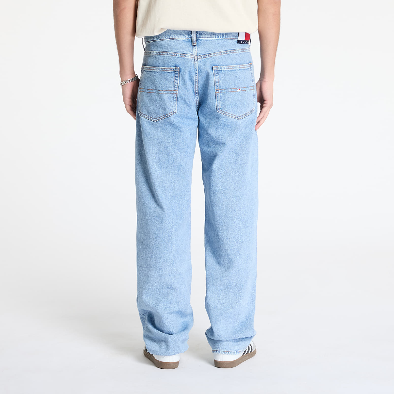 Vaqueros para hombre Tommy Jeans Jaimie Relaxed Straight Jeans Denim