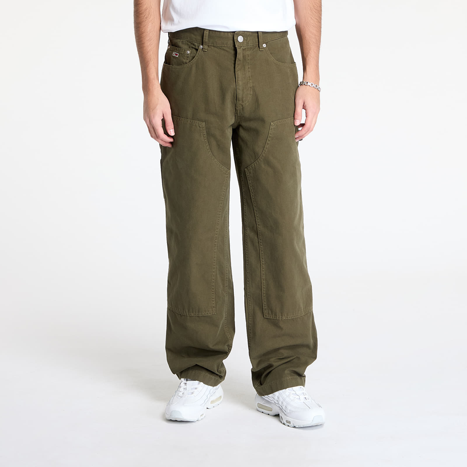 Pantalons Tommy Jeans Jaimie Carpenter Pants Green W32/L32