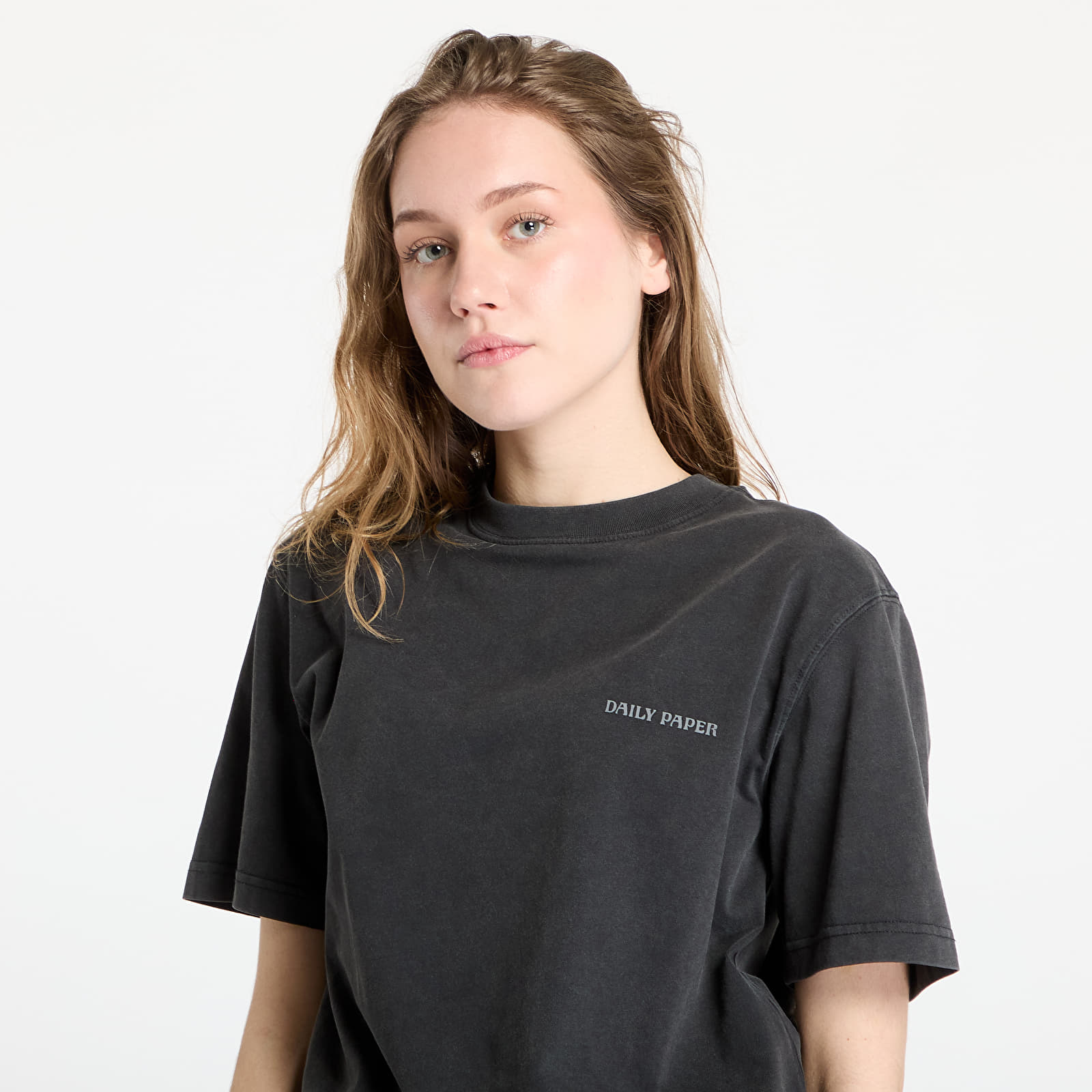 Meeste T-särgid Daily Paper Senses T-Shirt UNISEX Washed Black