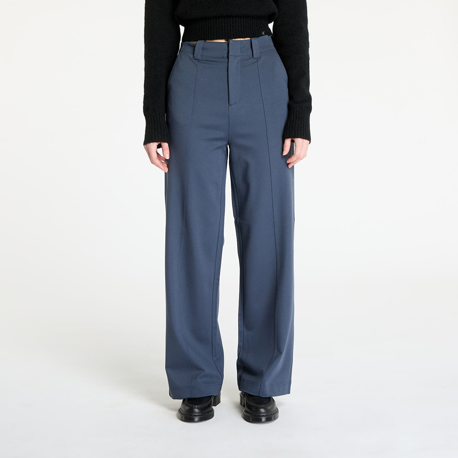 Pantalons Calvin Klein Jeans Milano Straight Pant Blue L