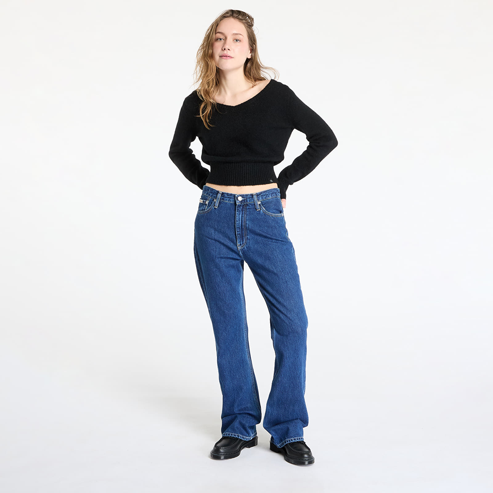 Vaqueros de mujer Calvin Klein Jeans Authentic Bootcut Jeans Denim