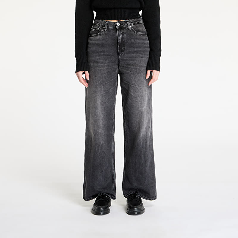 Tommy Jeans Claire High Rise Wide Jeans Denim Black