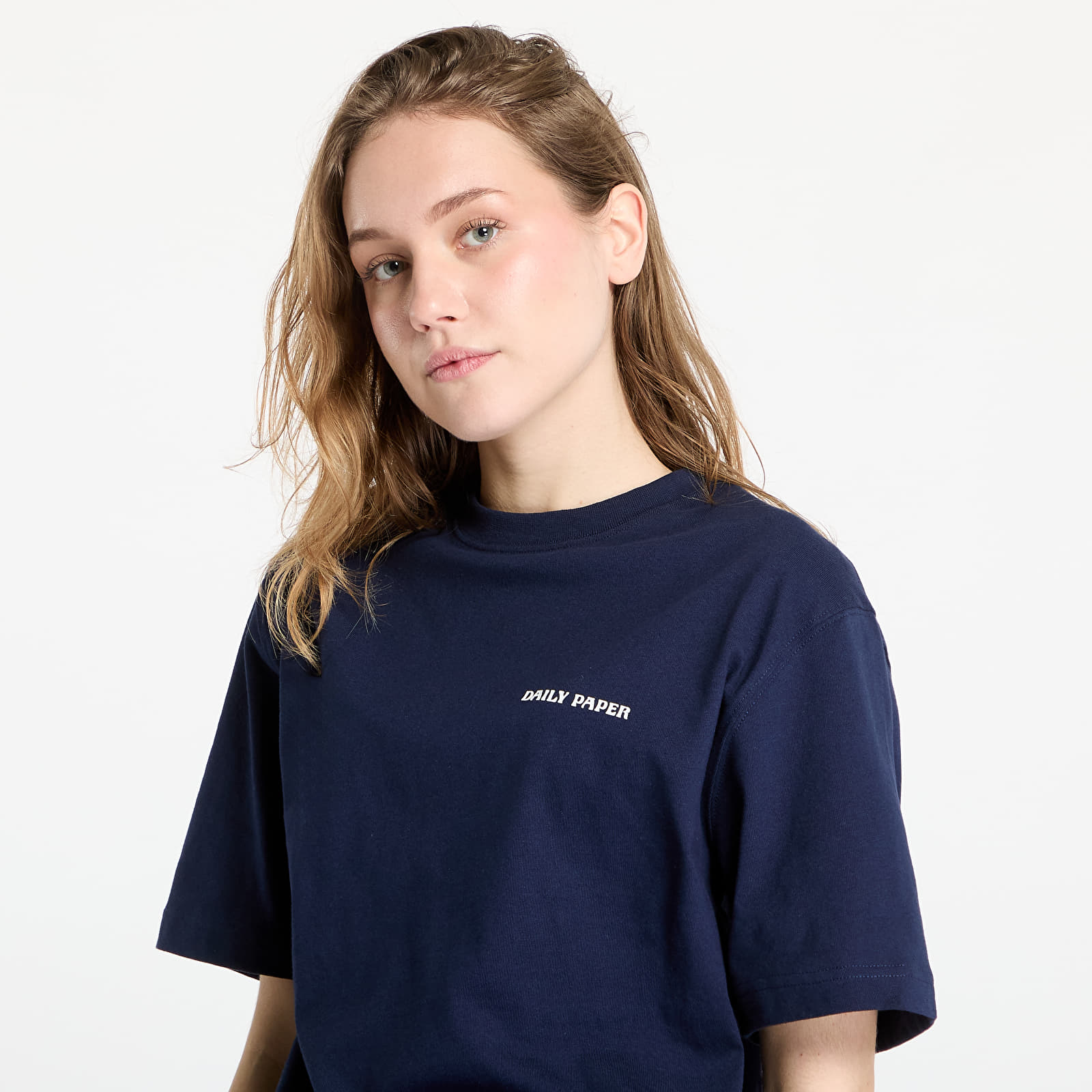 Camisetas hombre Daily Paper Dias T-Shirt UNISEX Martime Blue