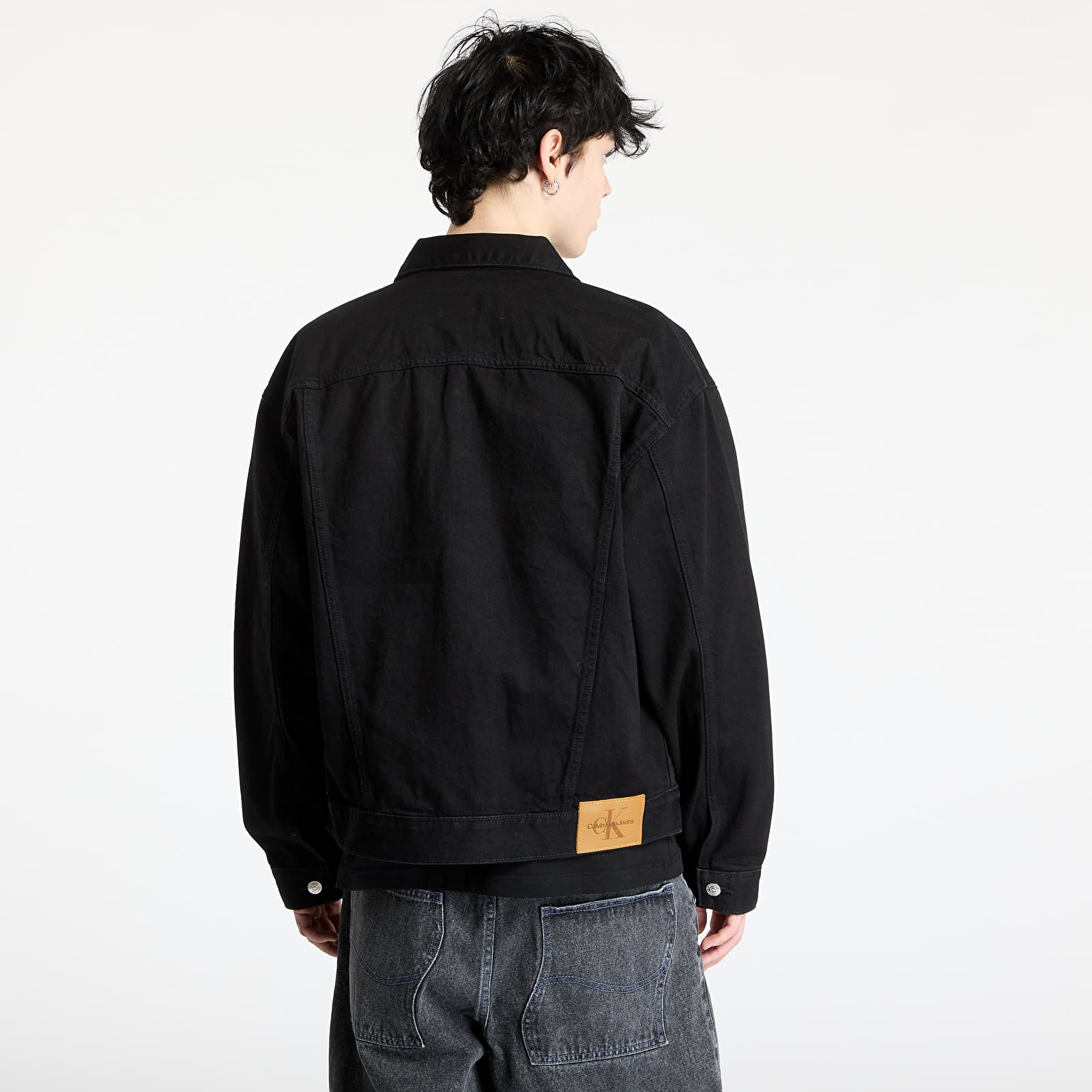 Men's jackets Calvin Klein Jeans 90s Classic Trucker Jacket Black