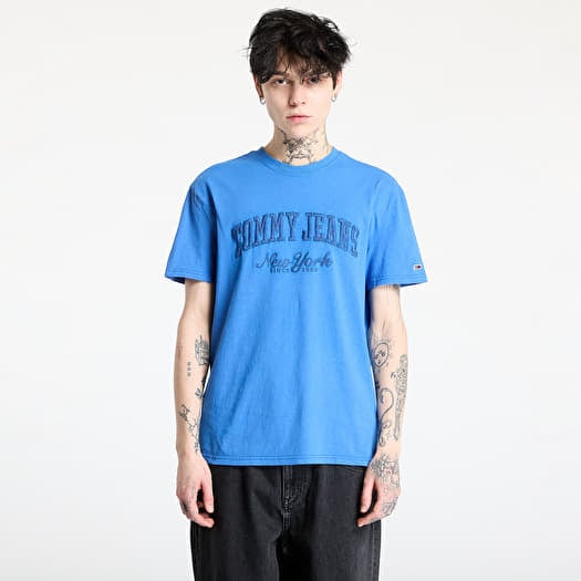 Tričko Tommy Jeans Regular Vintage Vars Tee Blue