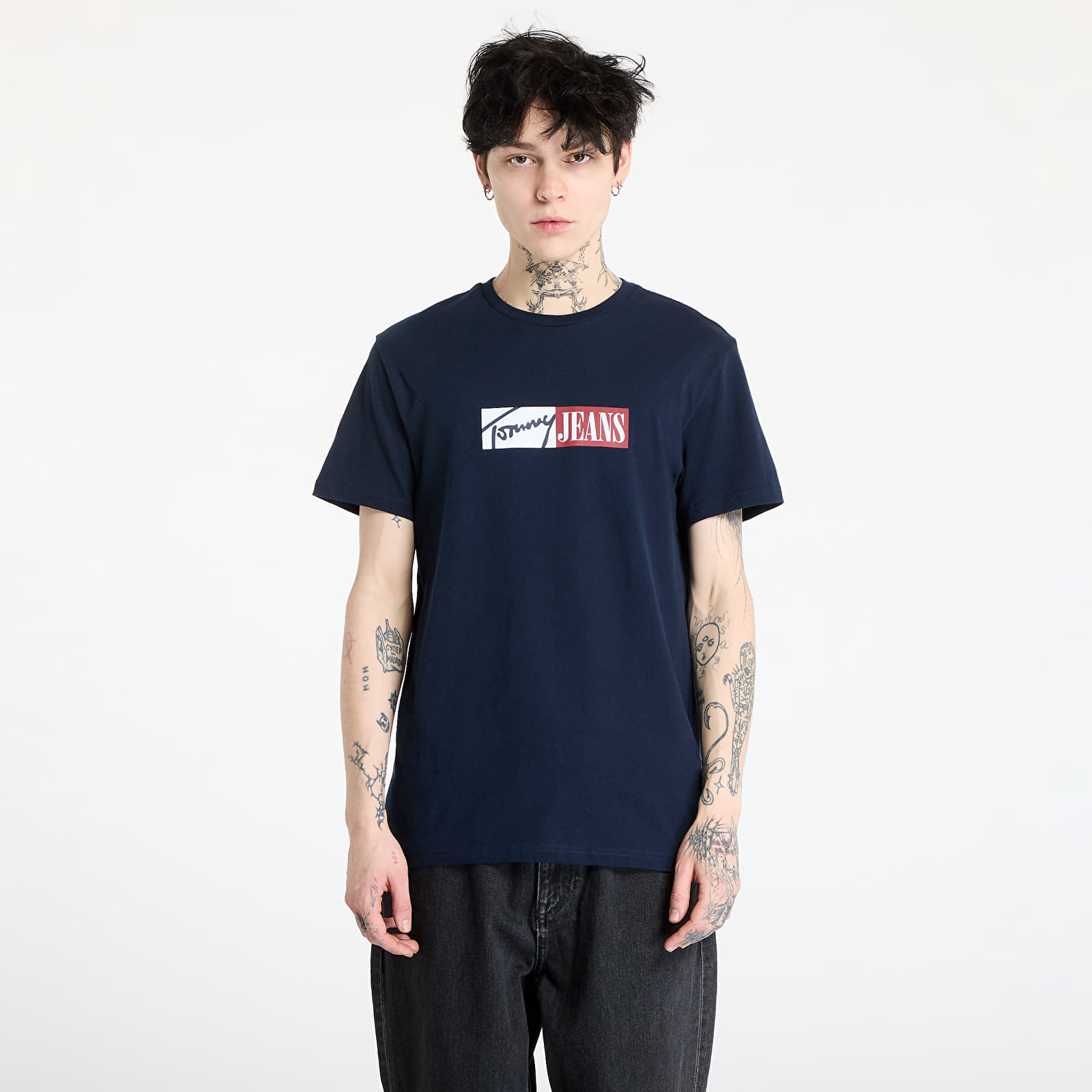 T-shirt Tommy Jeans Slim Entry Graphic Tee S - Tommy Hilfiger - Modalova