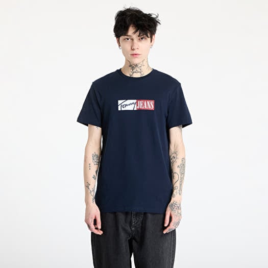 T-shirt Tommy Jeans Slim Entry Graphic Tee Blue