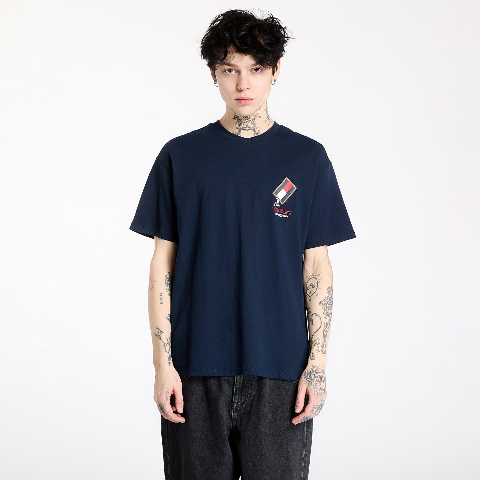 T-shirt Tommy Jeans Relaxed Novelty 1 Tee M - Tommy Hilfiger - Modalova