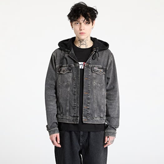 Tommy Jeans Hooded Ryan Regular Trucker Jacket Denim