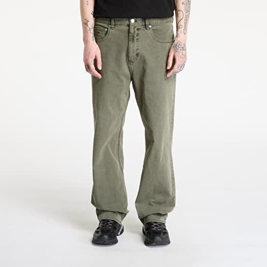 Tommy Jeans Otis 5 Pocket Twill Pants Fatigue Green
