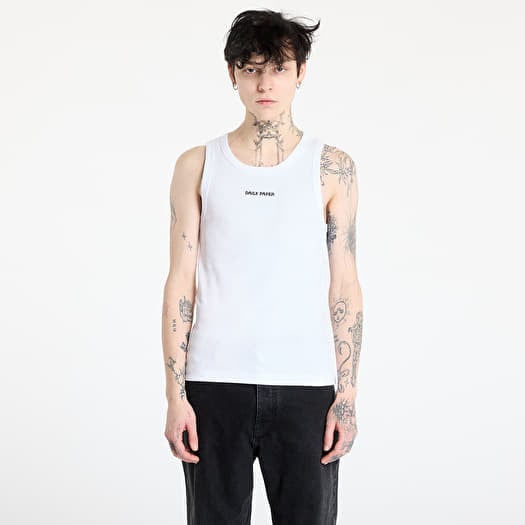 Daily Paper Dias Rib Tank Top White