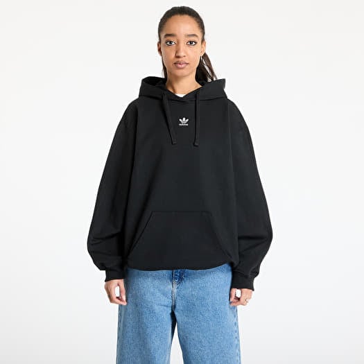 Bluza adidas Essentials Loose French Terry Hoodie Black