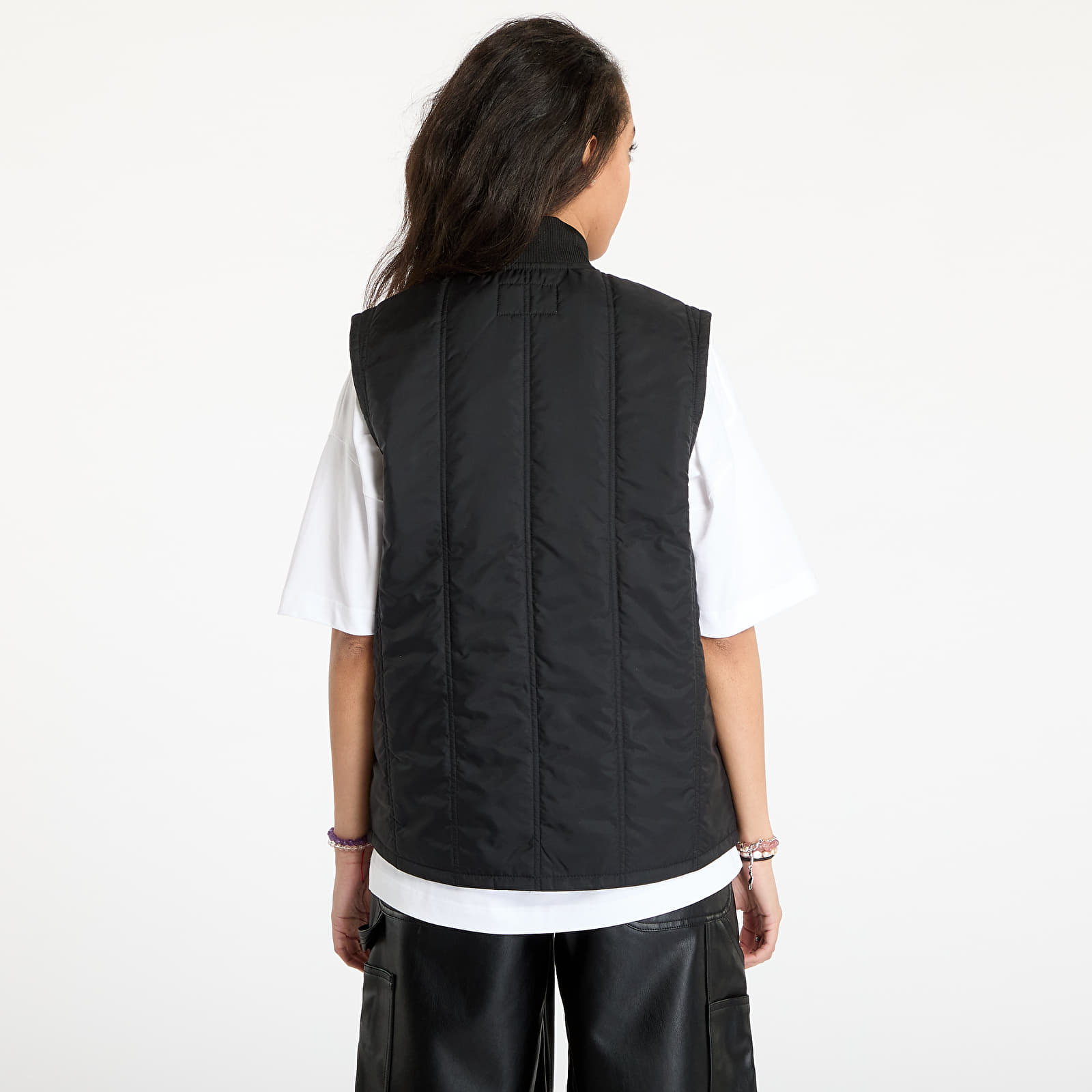 Meeste vestid Carhartt WIP Lachlan Vest Liner UNISEX Black