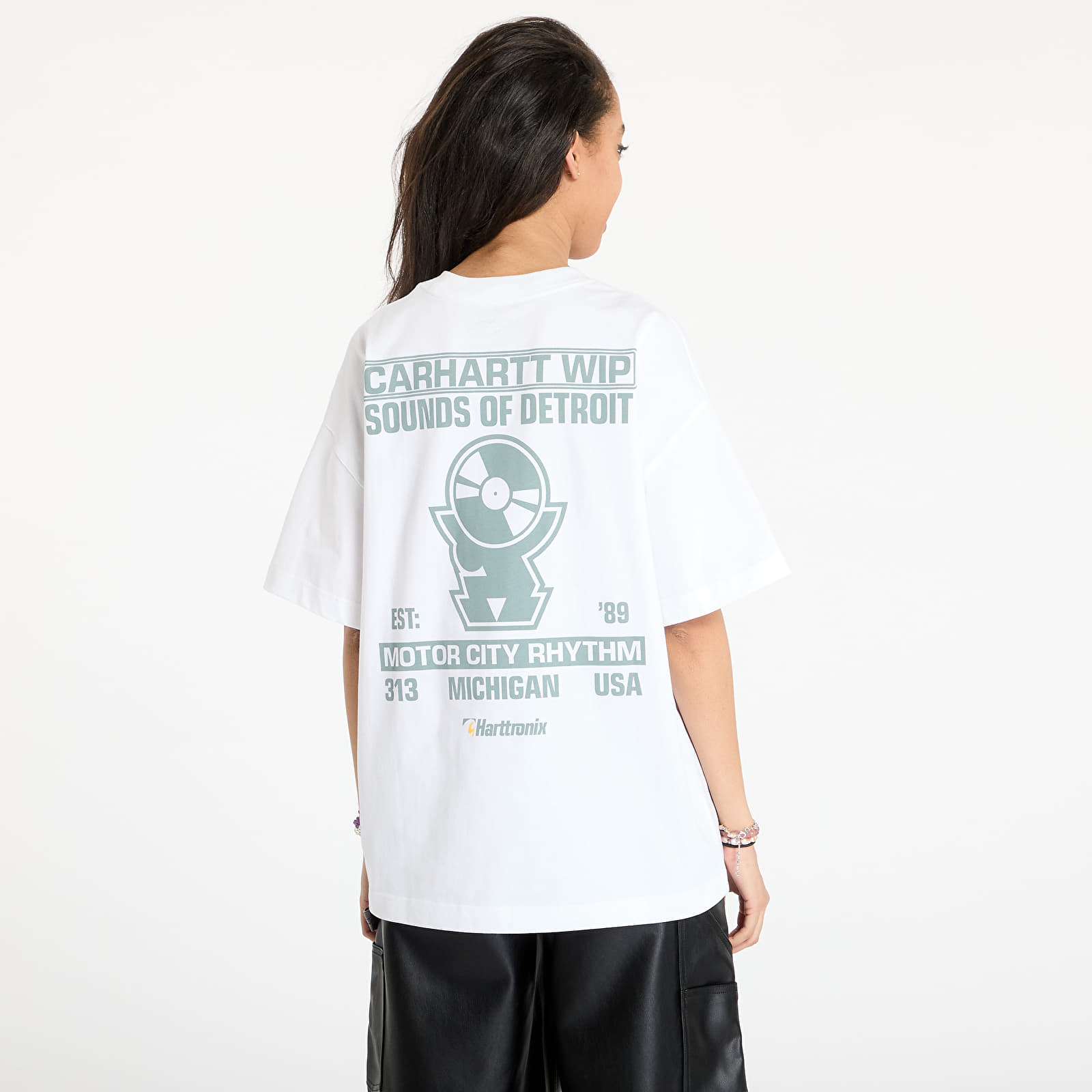 T-Shirts Männer Carhartt WIP S/S Drip Script T-Shirt UNISEX White