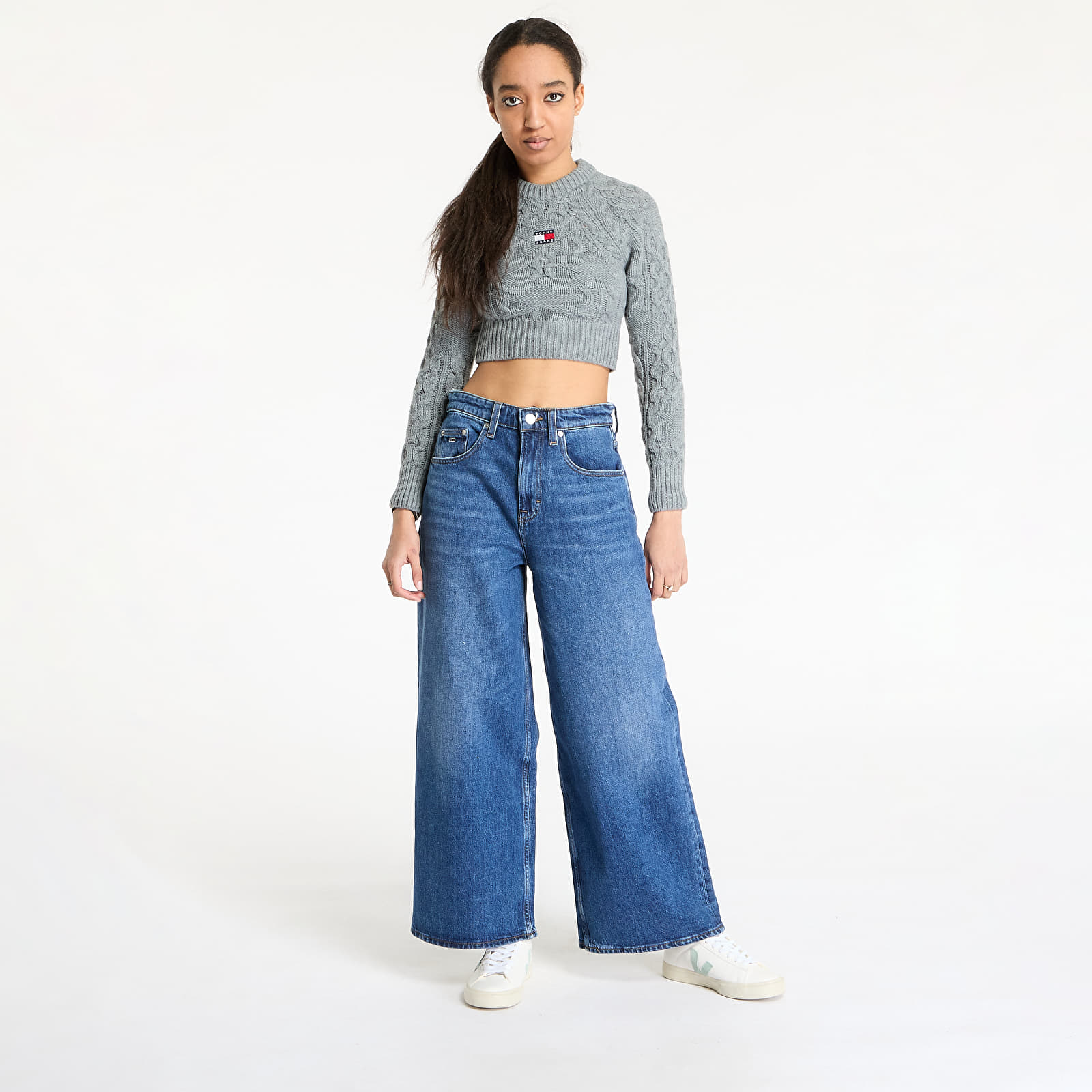 Women's jeans Tommy Jeans Charlie Mid Loose Wide Jeans Denim