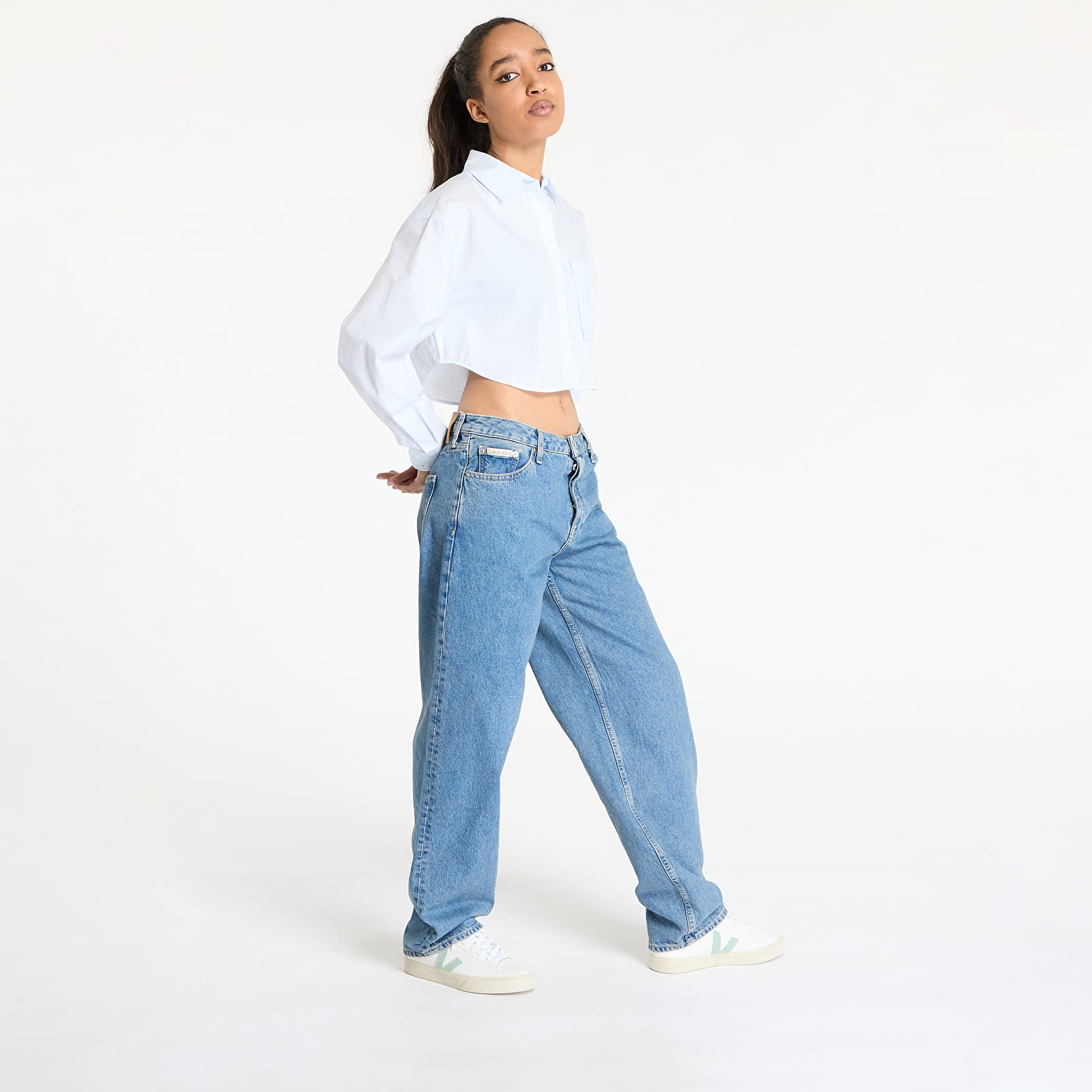 Ženske traperice Calvin Klein Jeans 90'S Loose Jeans Denim