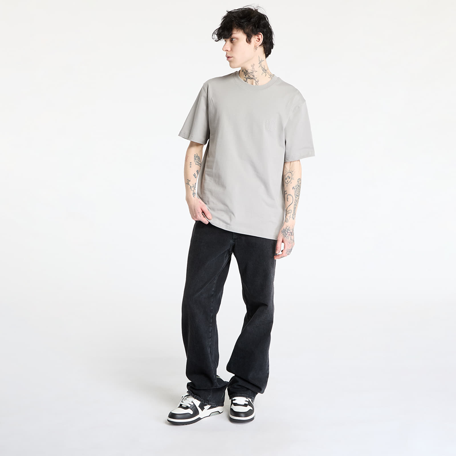 Moške majice Daily Paper Orbit T-Shirt UNISEX Wet Weather