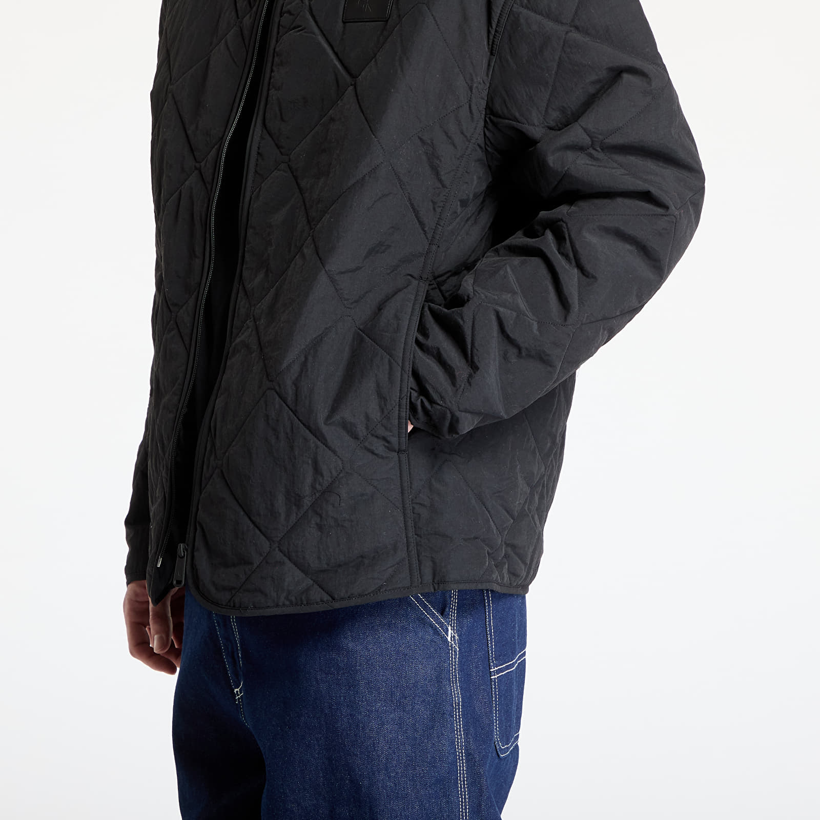 Kurtki męskie Calvin Klein Jeans Quilted Jacket Black