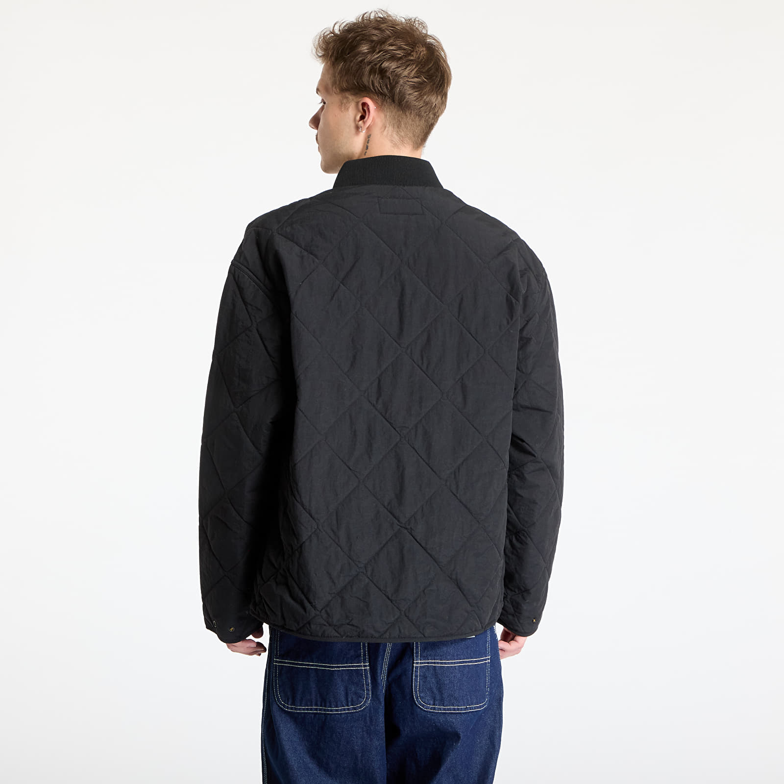 Kurtki męskie Calvin Klein Jeans Quilted Jacket Black