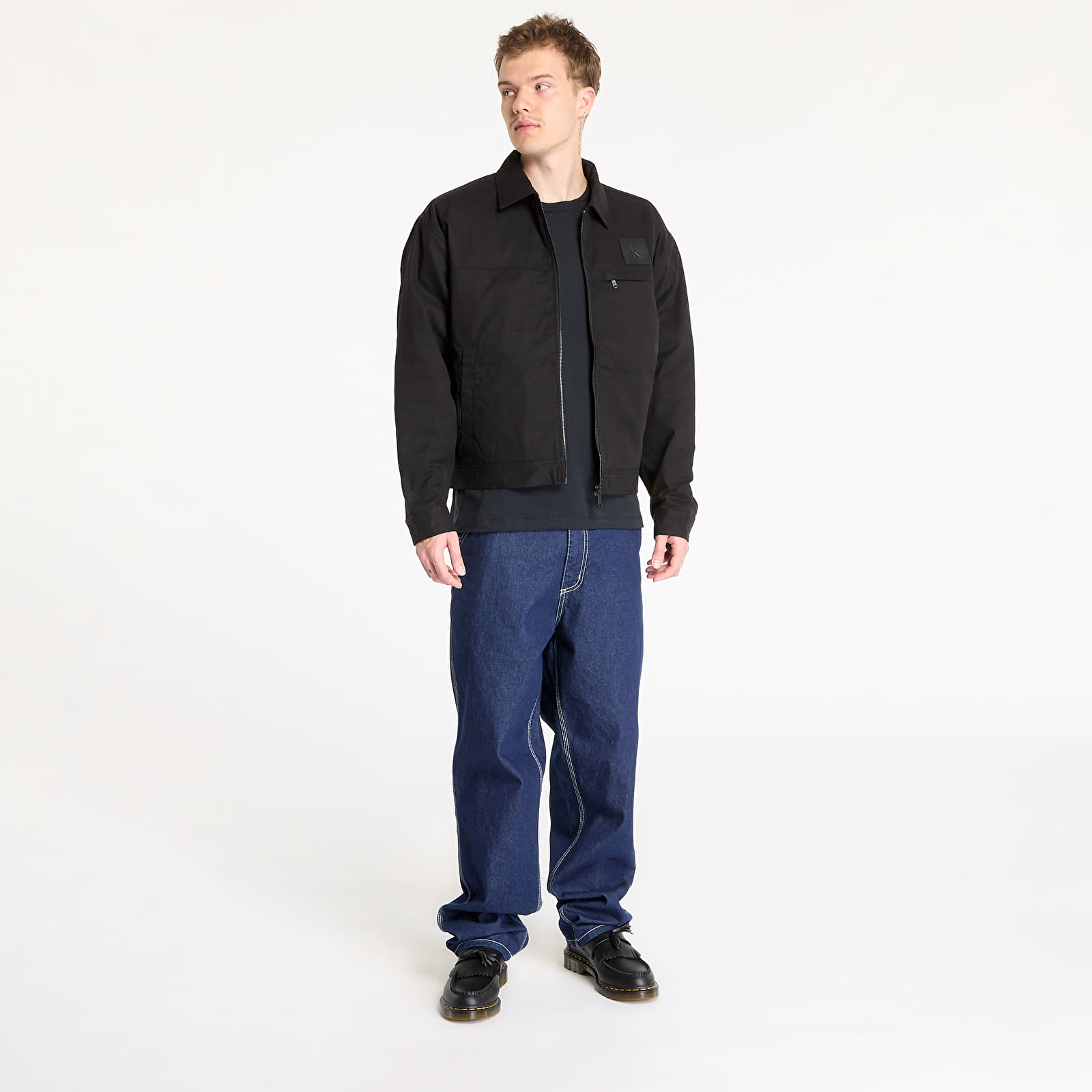 Men's jackets Calvin Klein Jeans Zip Jacket Black
