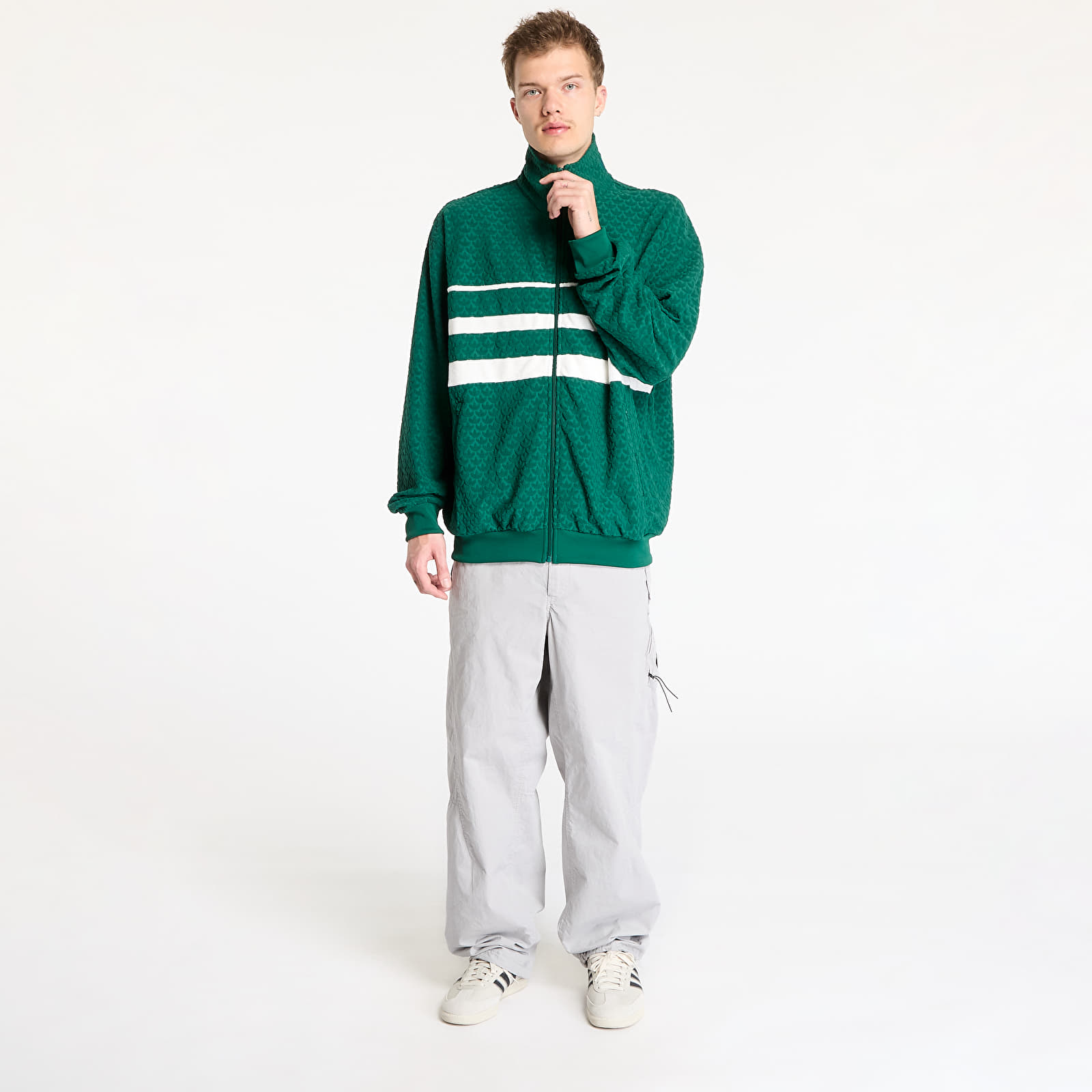 Men's jackets adidas Originals Track Top Collegiate Green