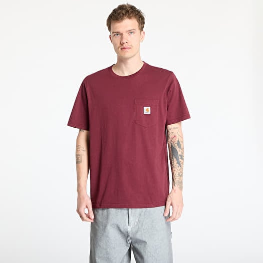 Camiseta Carhartt WIP S/S Pocket T-Shirt UNISEX Malbec