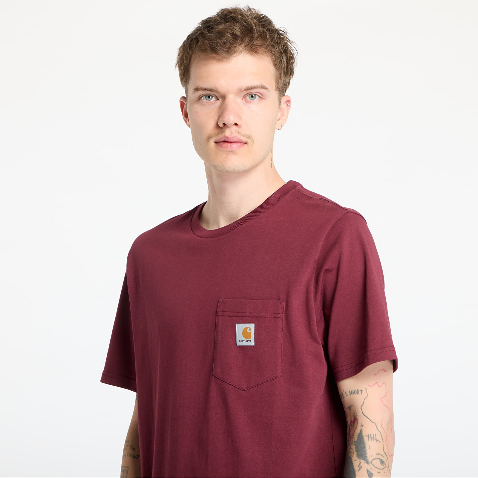 T-shirts Carhartt WIP S/S Pocket T-Shirt UNISEX Malbec