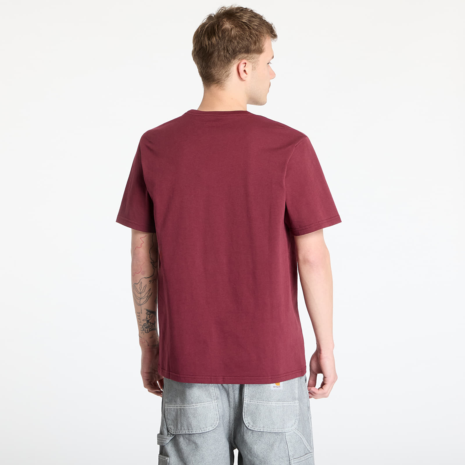 T-shirts Carhartt WIP S/S Pocket T-Shirt UNISEX Malbec