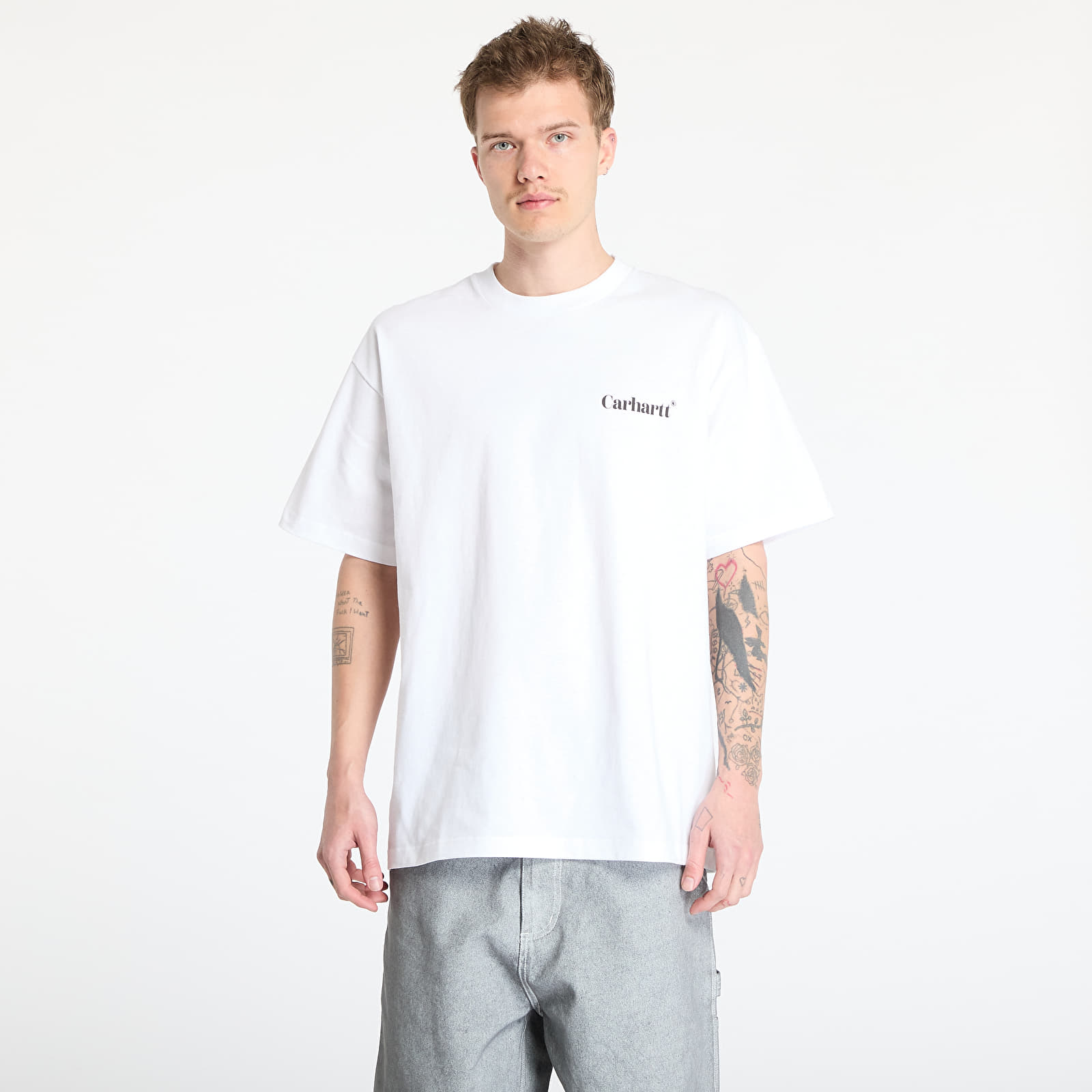 T-shirts Carhartt WIP S/S Fold Duck T-Shirt UNISEX White