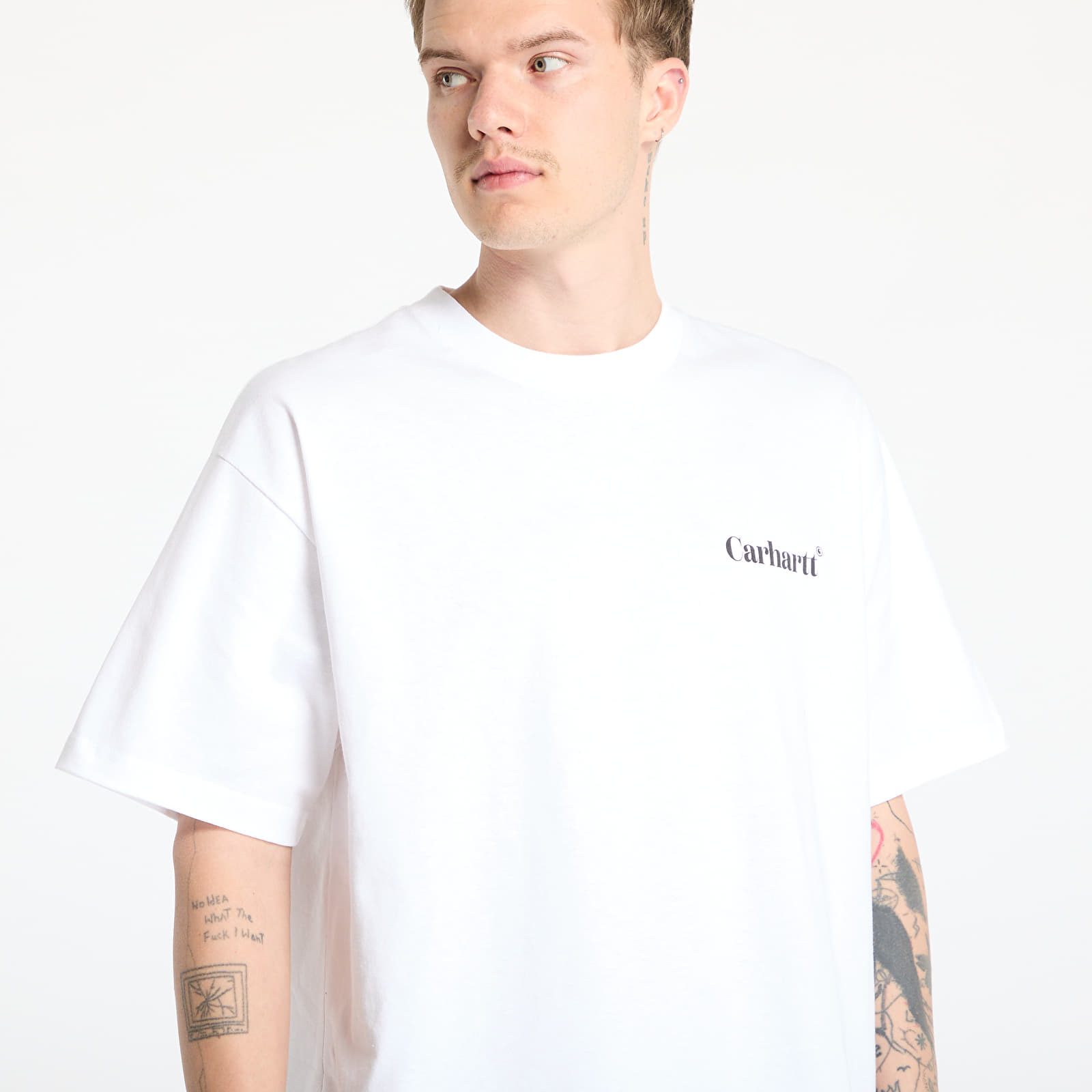T-shirts Carhartt WIP S/S Fold Duck T-Shirt UNISEX White