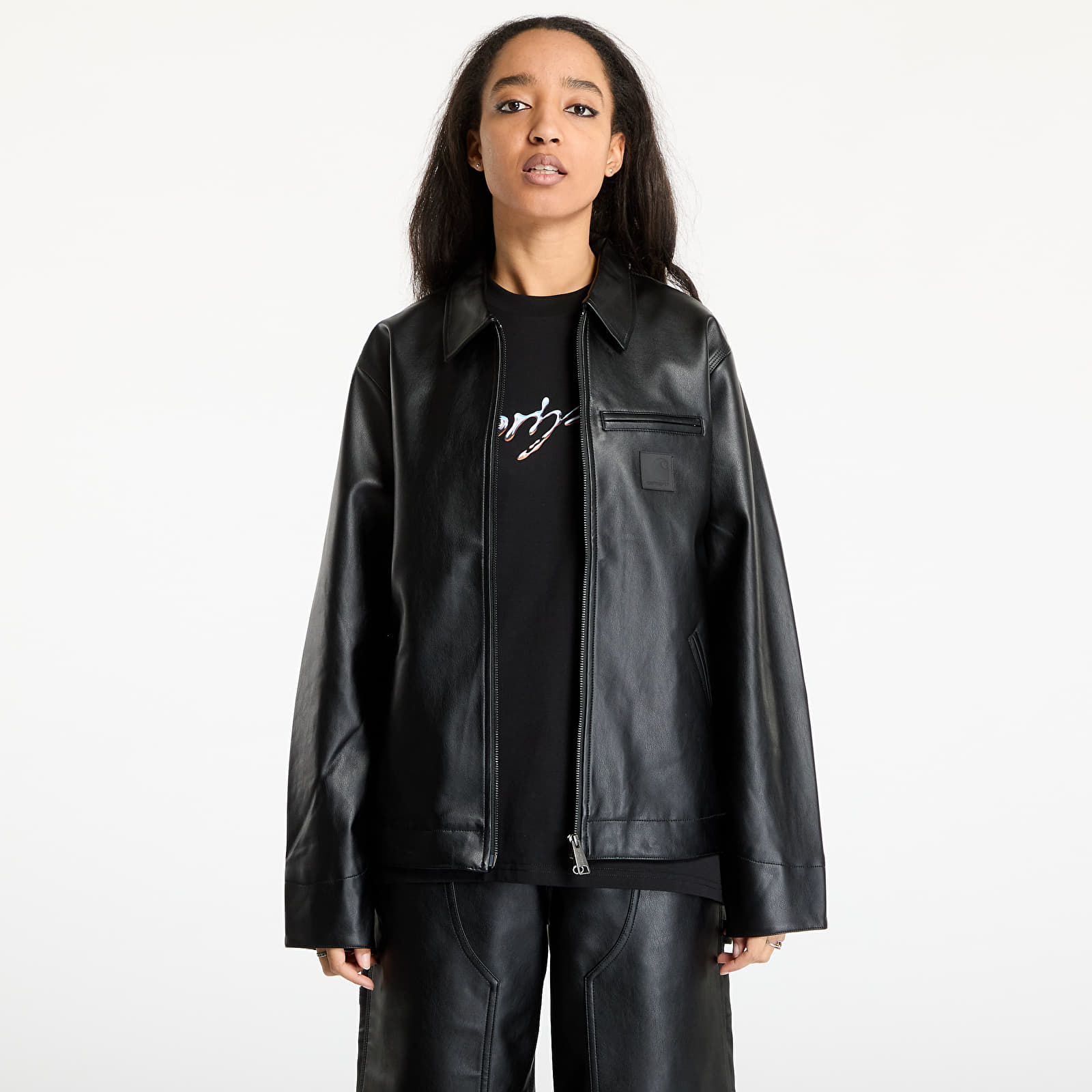 Muške jakne Carhartt WIP Detroit Jacket UNISEX Black