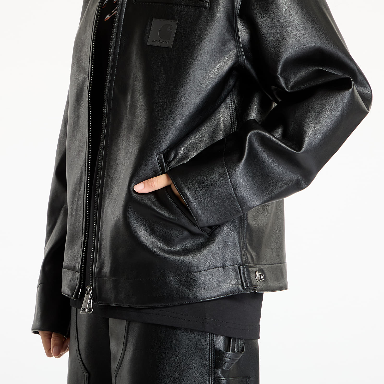 Muške jakne Carhartt WIP Detroit Jacket UNISEX Black