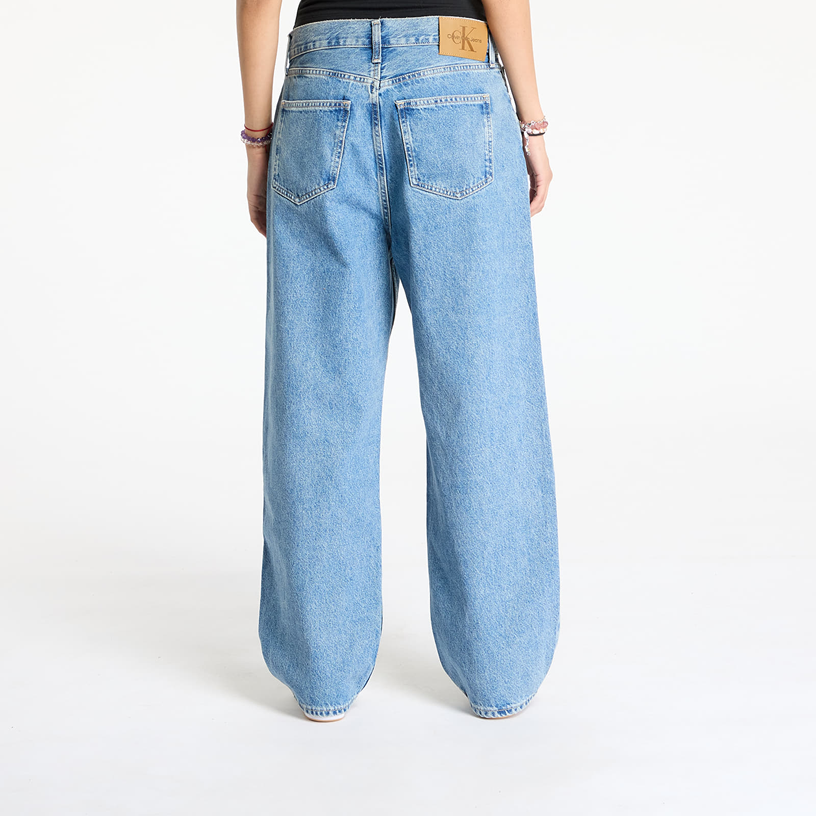 Vaqueros de mujer Calvin Klein Jeans Barrel Jeans Denim