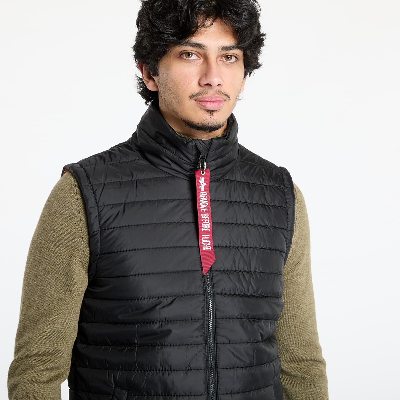 Vests Alpha Industries Inc. Puffer Vest Ultra LW Black