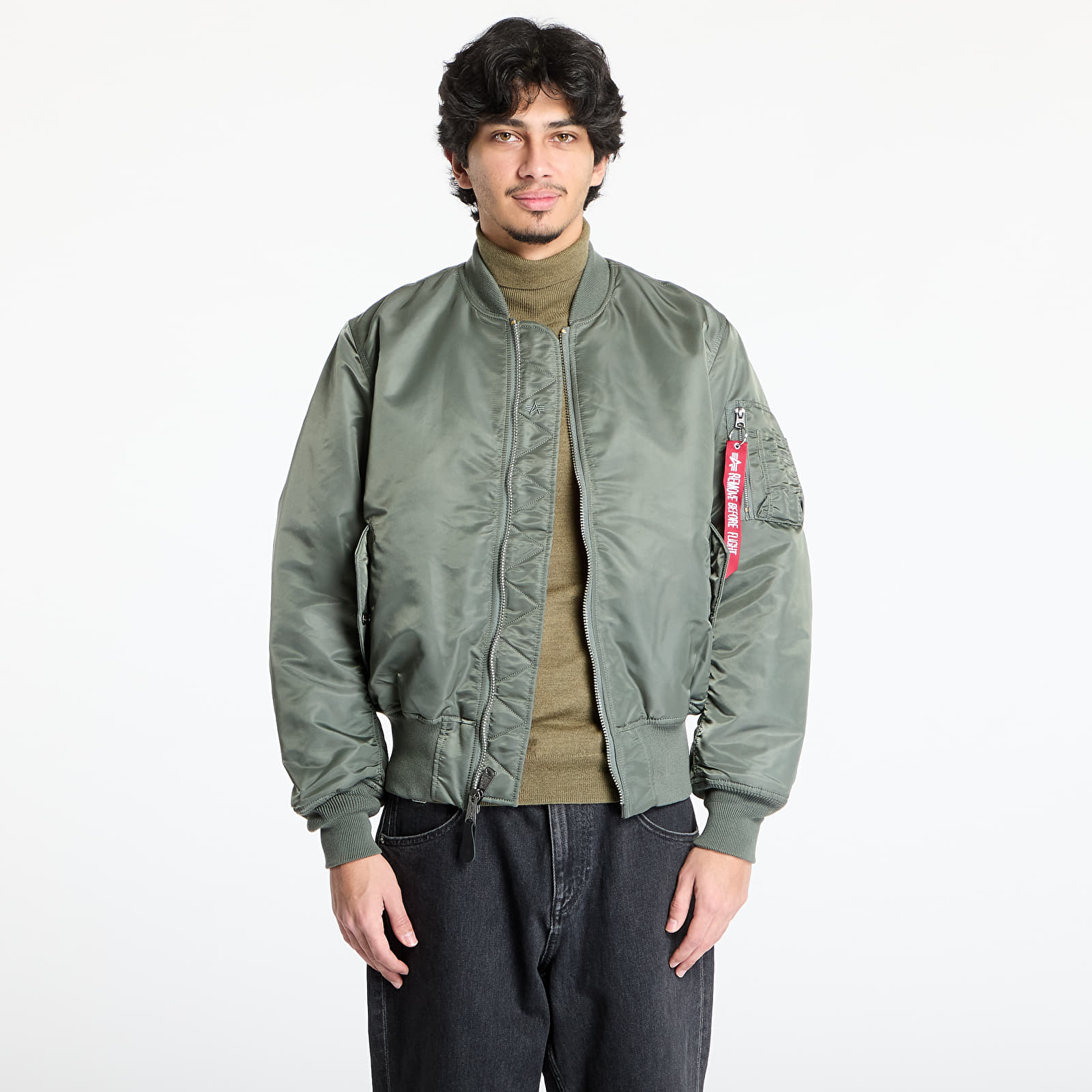 Kurtki Alpha Industries Inc. MA-1 Heritage Vintage Green