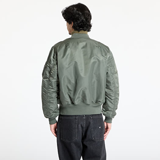 アルファインダストリーズ MA-1 VINTAGE GREEN サイズL 中古・古着通販】ALPHA INDUSTRIES (アルファインダストリーズ