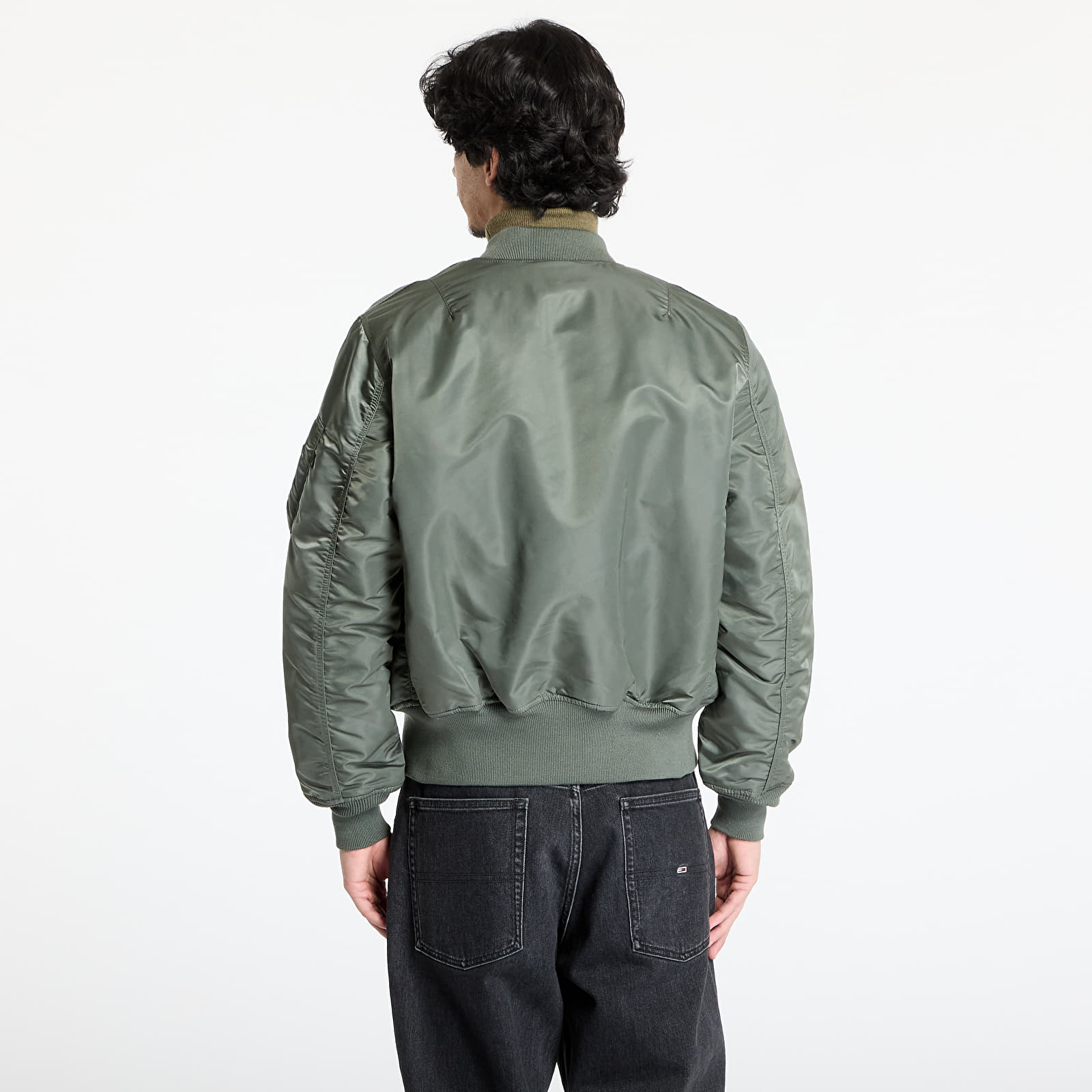 Kurtki Alpha Industries Inc. MA-1 Heritage Vintage Green