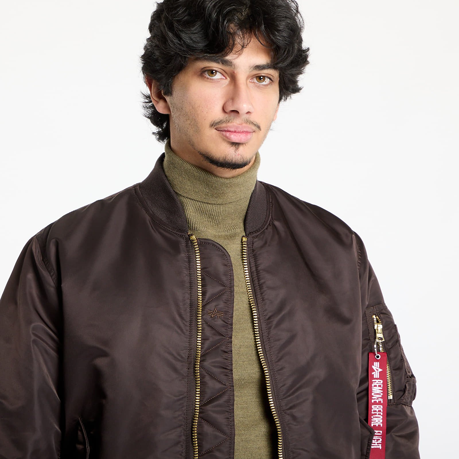 Jacken Alpha Industries Inc. MA-1 Heritage Hunter Brown