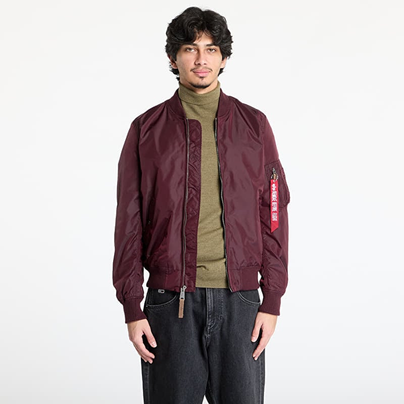Bunda Alpha Industries Inc. MA-1 TT Two Tone Dark Maroon
