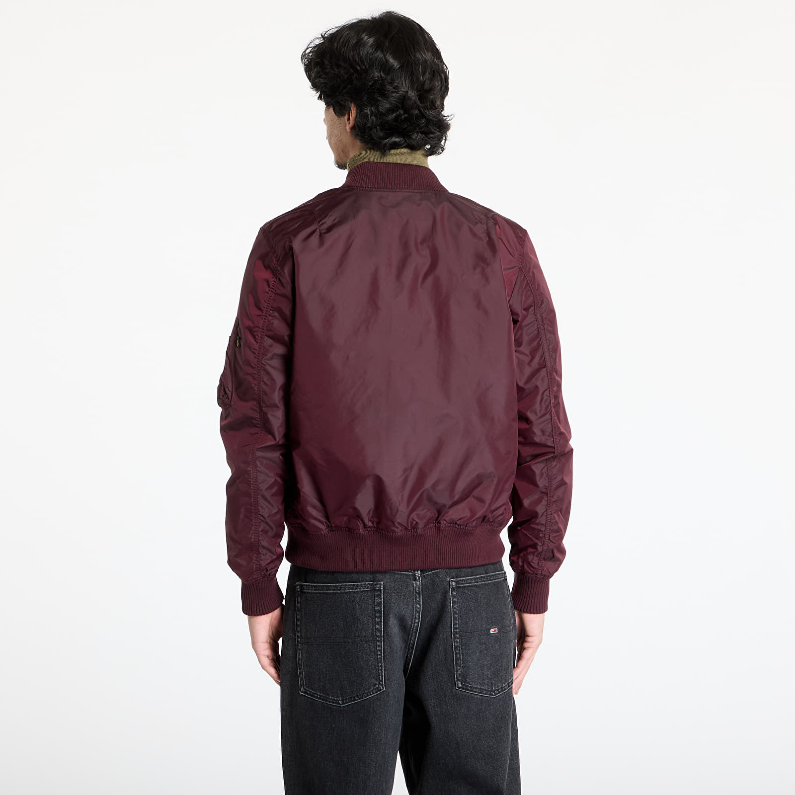 Jackets Alpha Industries Inc. MA-1 TT Two Tone Dark Maroon