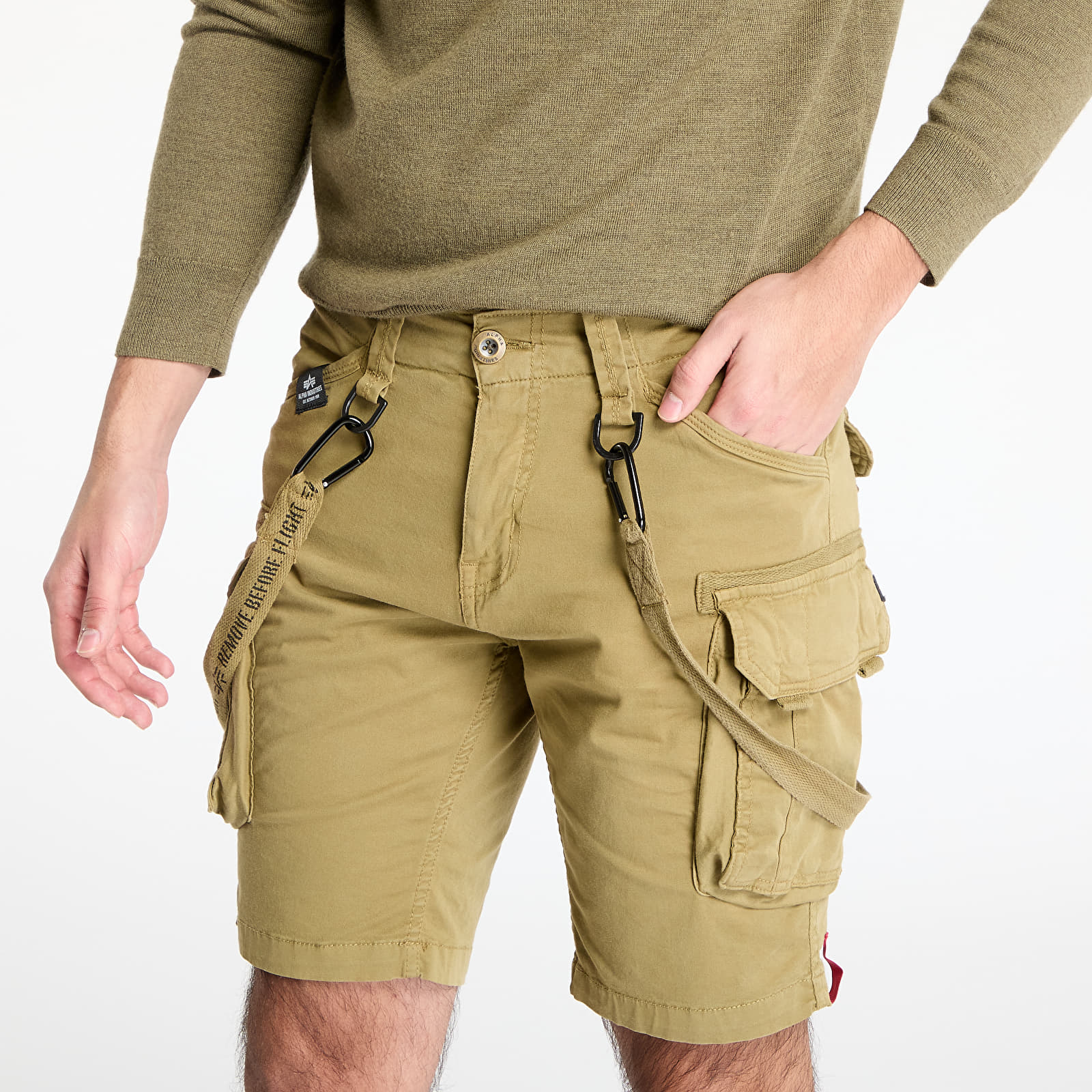 Shorts für Männer Alpha Industries Inc. Utility Short Olive