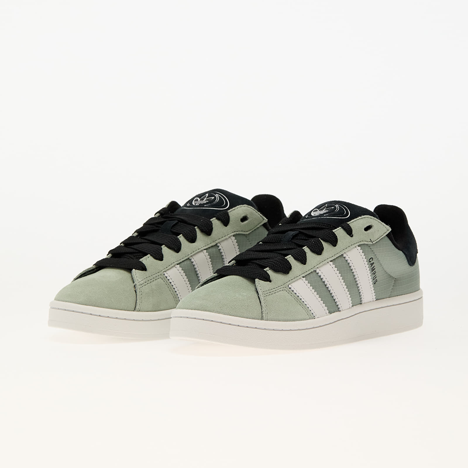 Meeste tossud ja kingad adidas Campus 00s Silver Green/ Crystal White/ Core Black