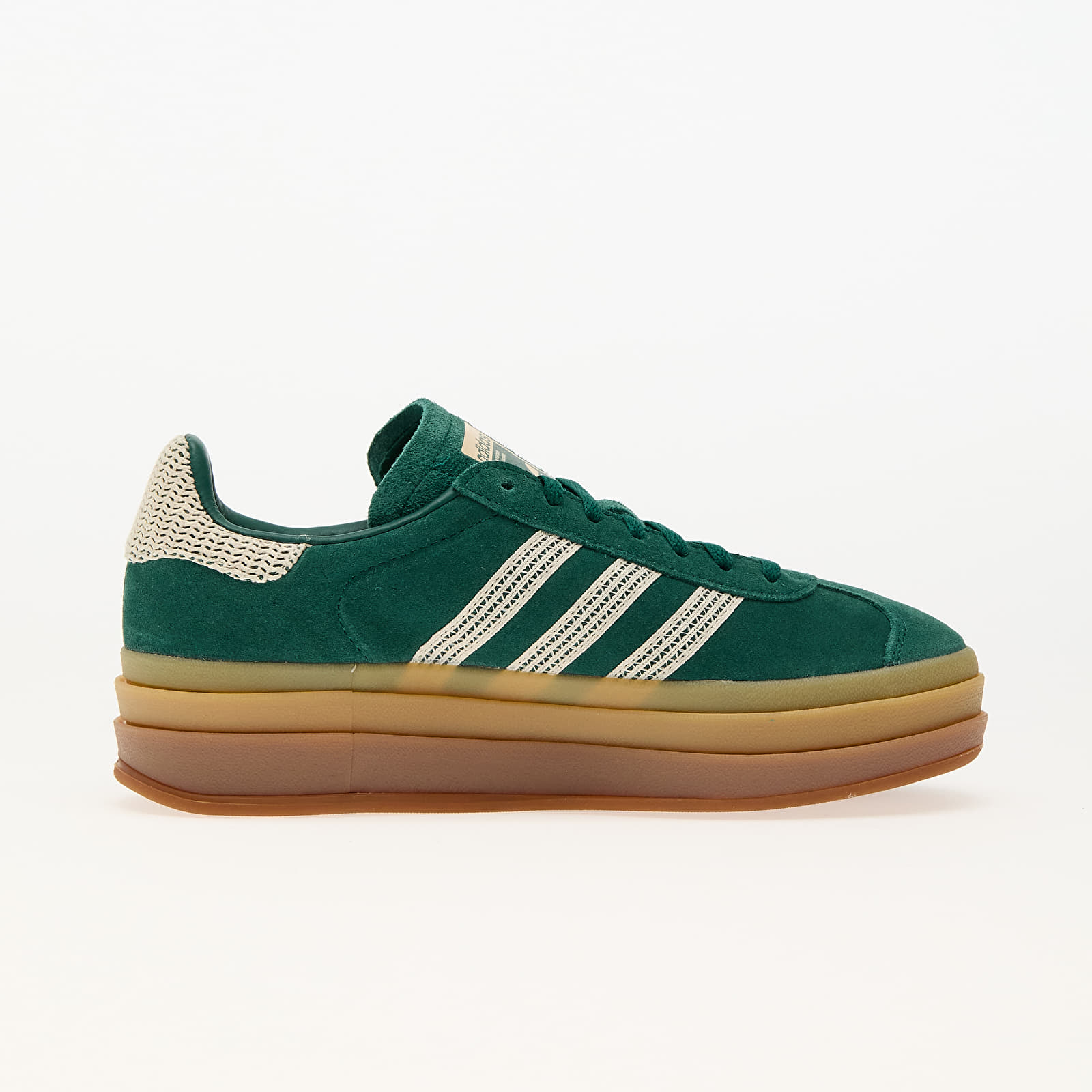 Жіноче взуття adidas Gazelle Bold W Collegiate Green/ Wonder White/ Gold Metallic
