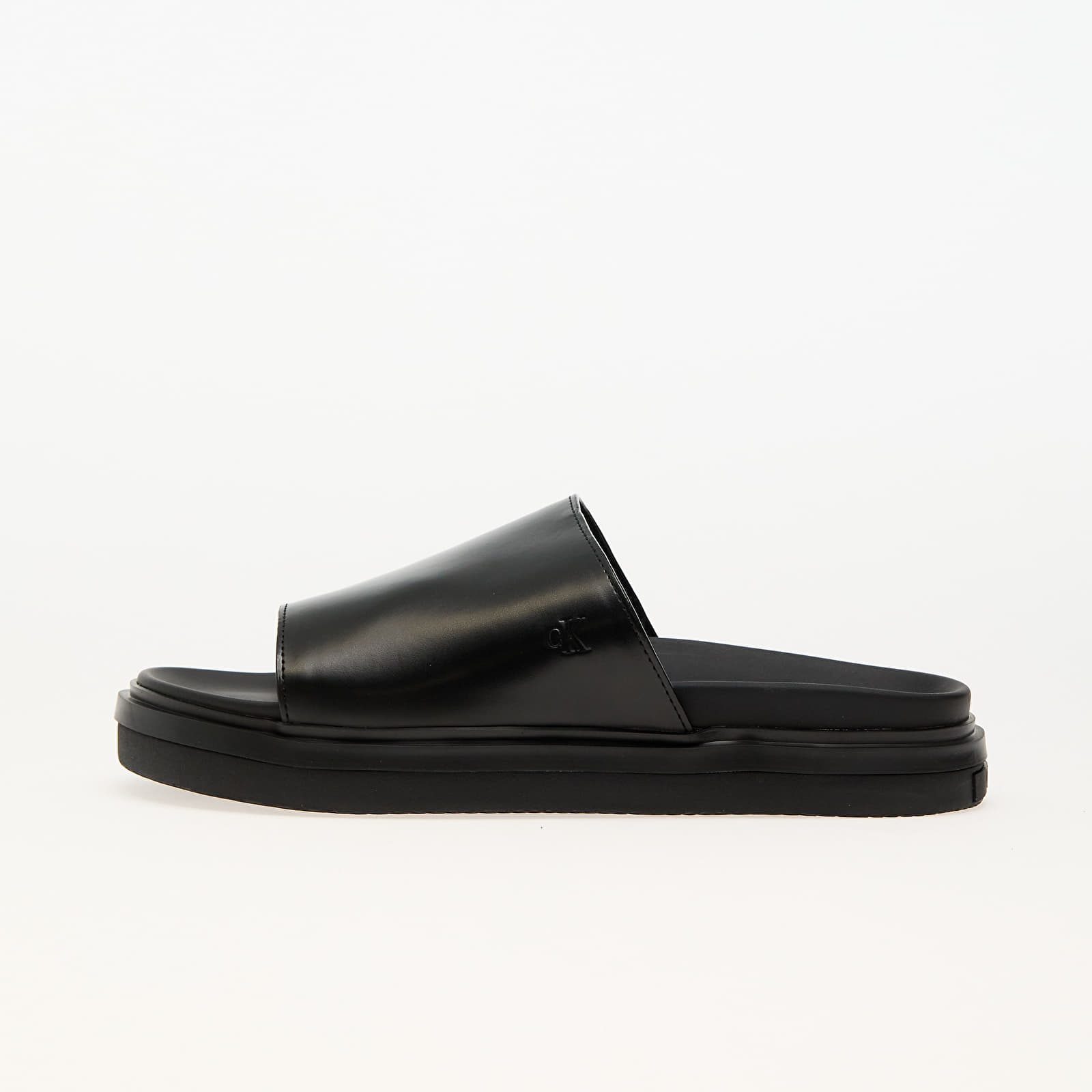 Women's sneakers and shoes Calvin Klein Jeans Flat Molded Sandal Black