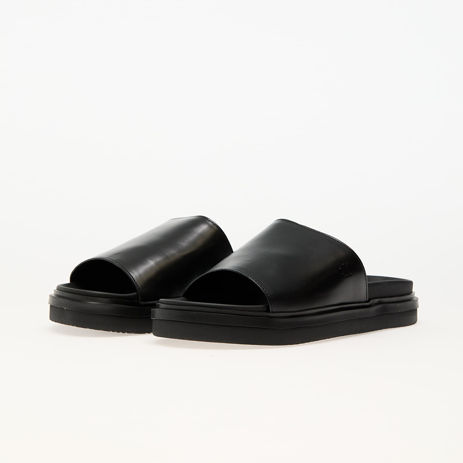Women's sneakers and shoes Calvin Klein Jeans Flat Molded Sandal Black