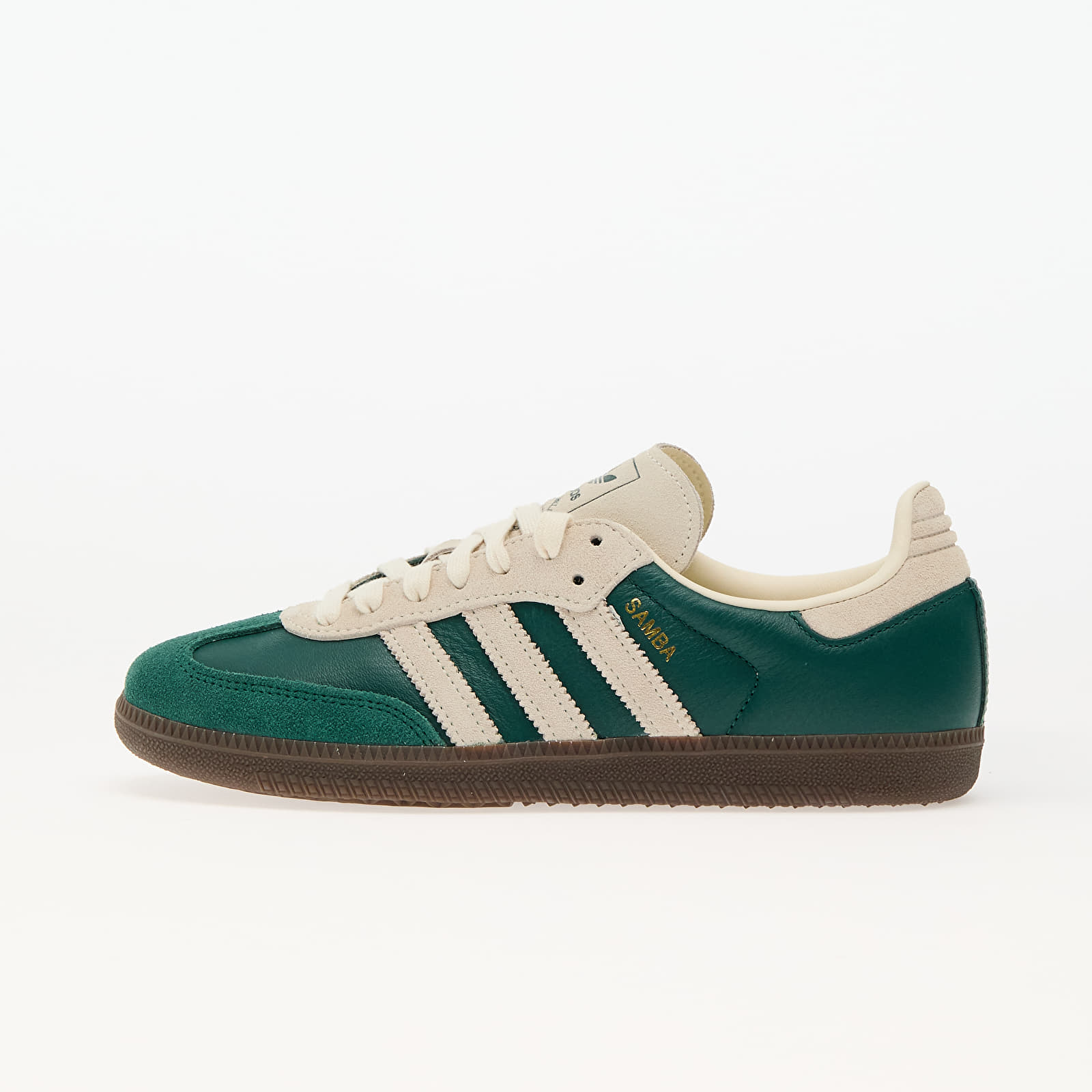 Zapatillas Hombre adidas Samba Og Collegiate Green/ Crew White/ Gum5