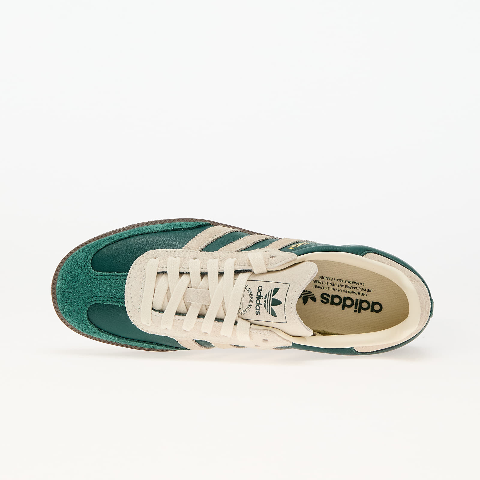 Zapatillas Hombre adidas Samba Og Collegiate Green/ Crew White/ Gum5