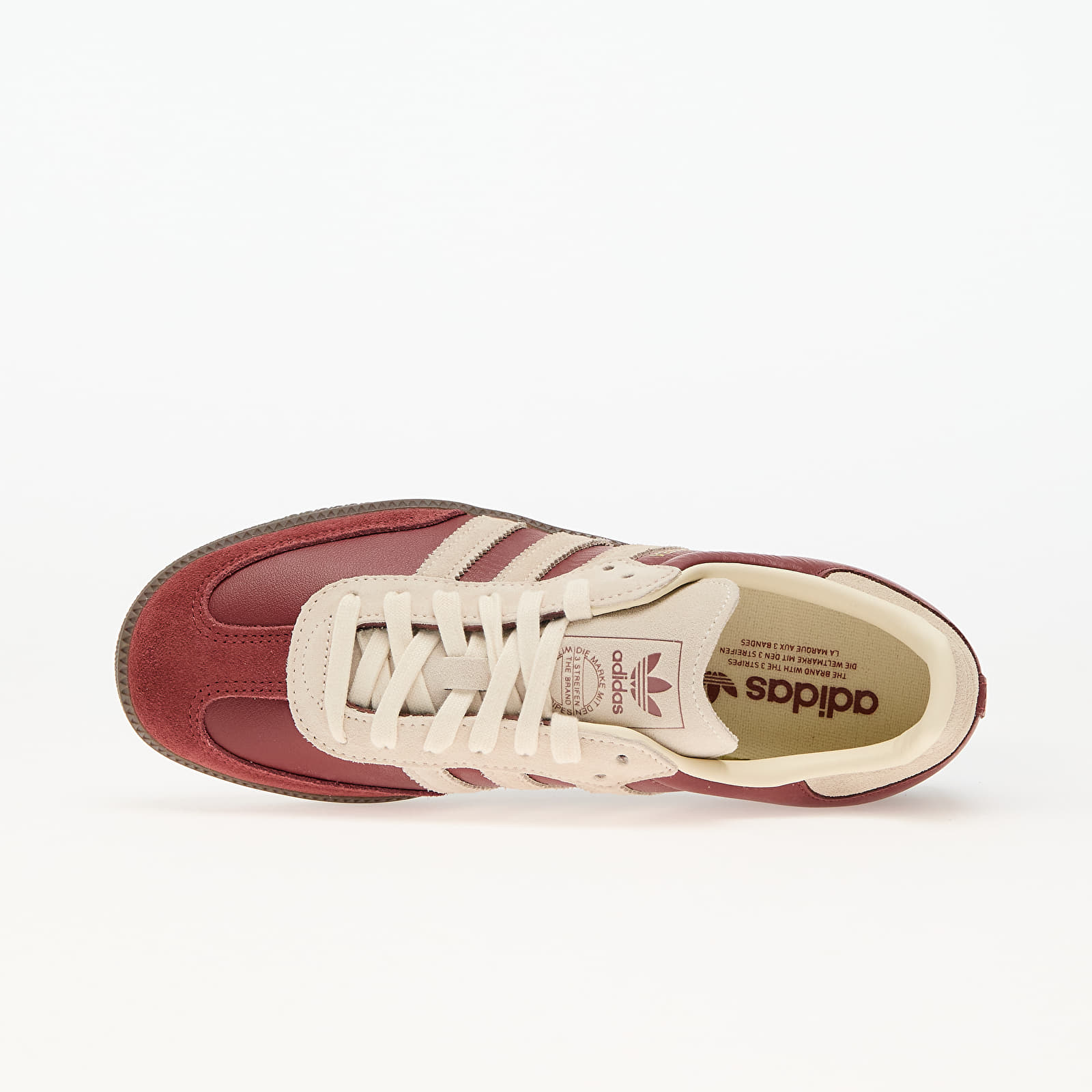 Meeste tossud ja kingad adidas Samba Og Preloved Ruby/ Crew White/ Gum5